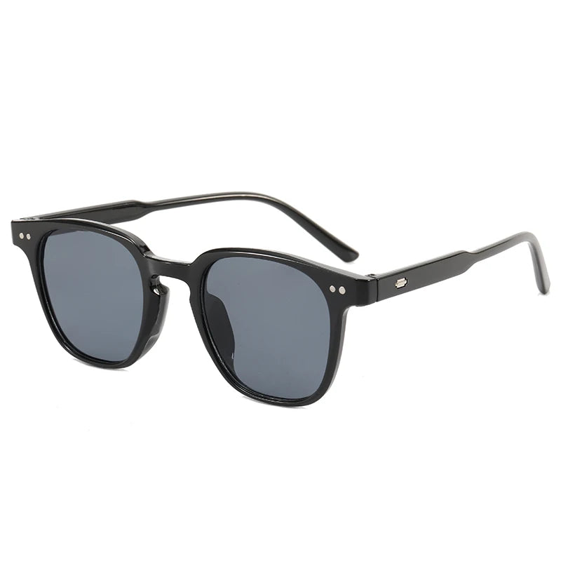 Retro Fashion Square Sun Glasses Women Men Simple Colorful Brand Sunglasses Leisure Vacation Female Male Eyeglasses
