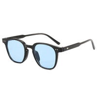 Retro Fashion Square Sun Glasses Women Men Simple Colorful Brand Sunglasses Leisure Vacation Female Male Eyeglasses