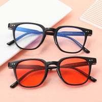 Retro Fashion Square Sun Glasses Women Men Simple Colorful Brand Sunglasses Leisure Vacation Female Male Eyeglasses