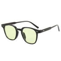 Retro Fashion Square Sun Glasses Women Men Simple Colorful Brand Sunglasses Leisure Vacation Female Male Eyeglasses