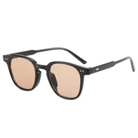 Retro Fashion Square Sun Glasses Women Men Simple Colorful Brand Sunglasses Leisure Vacation Female Male Eyeglasses